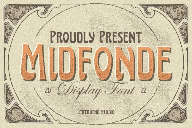 Midfonde font