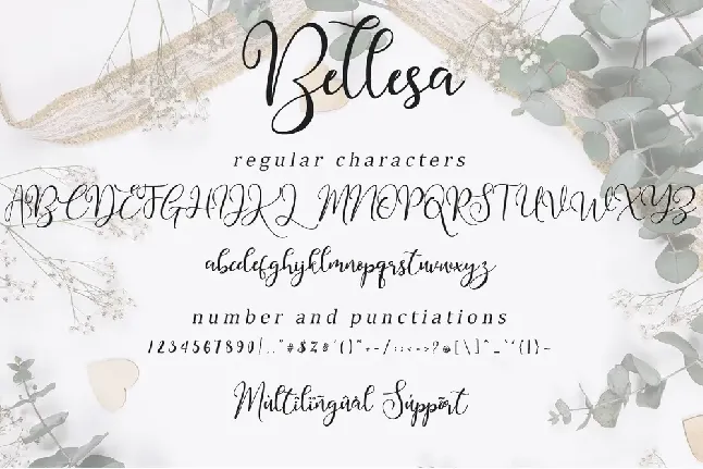 Bellesa font