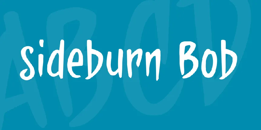 sideburn Bob font