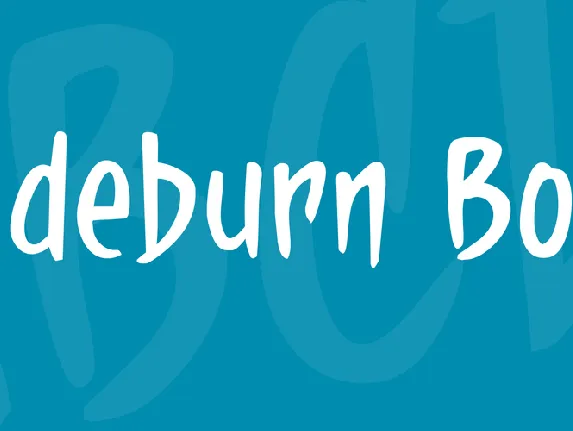 sideburn Bob font