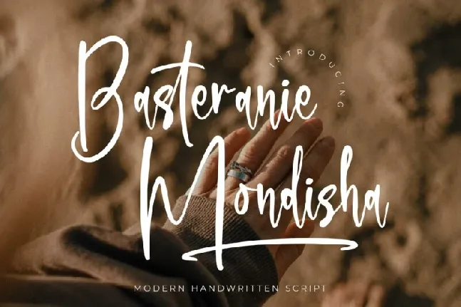 Basteranie Mondisha font