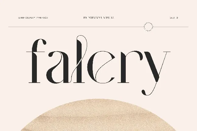 Falery - Demo Version font