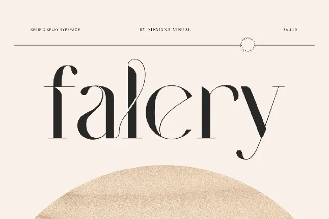 Falery - Demo Version font