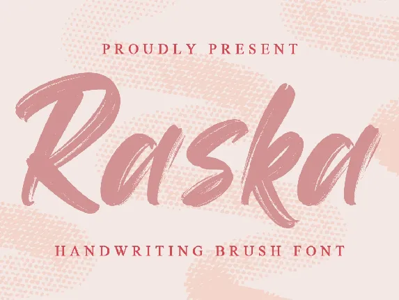 Raska font