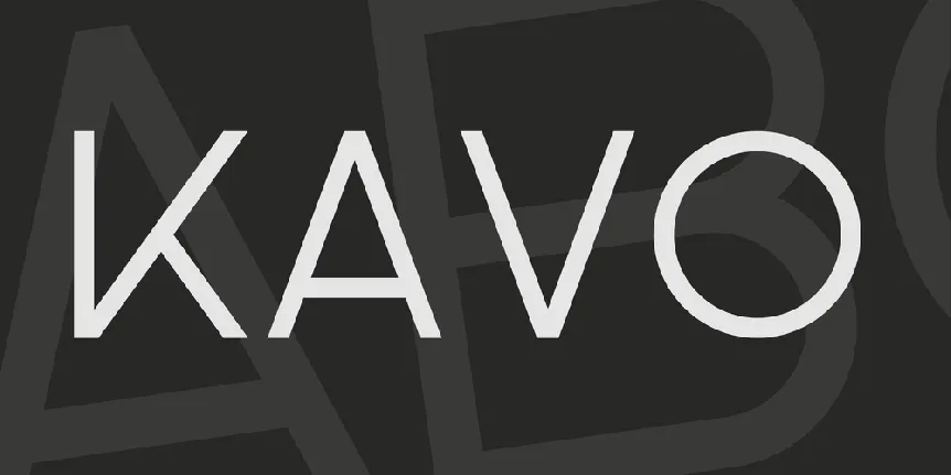 Kavo font