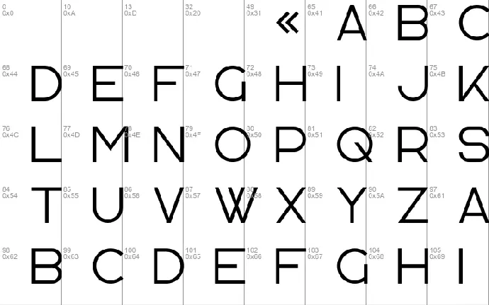 Kavo font