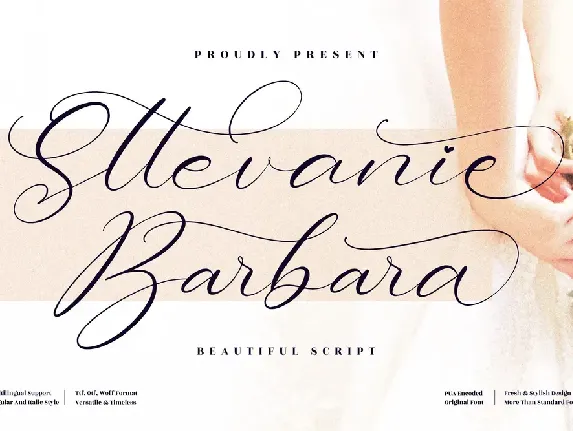 Sttevanie Barbara font