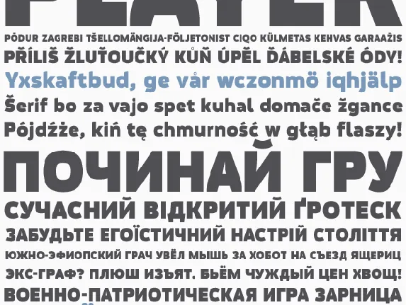 Movavi Grotesque font