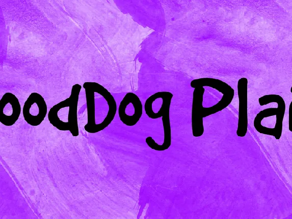 GoodDog Plain font