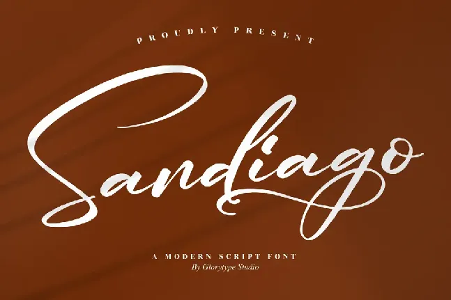 Sandiago font