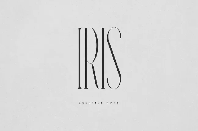 Iris font