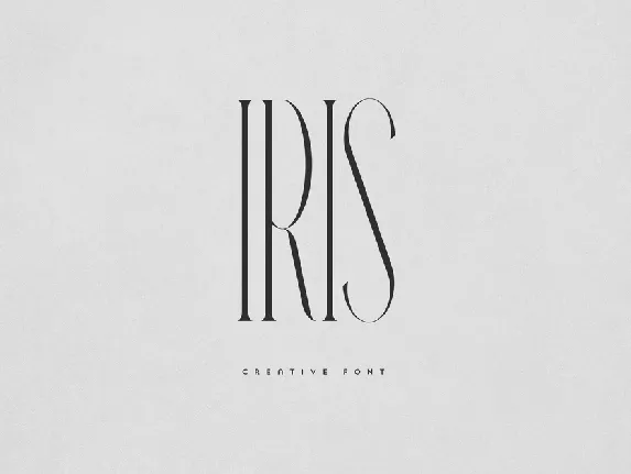 Iris font