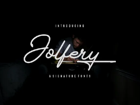 Jolfery Typeface font