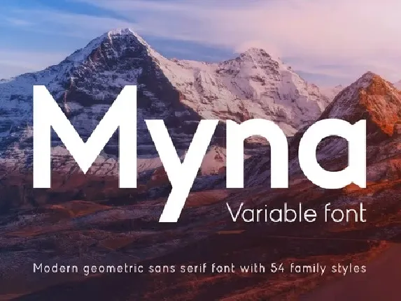 Myna font