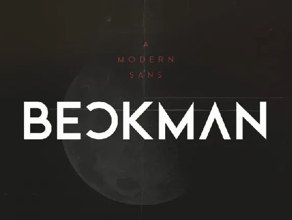 Beckman Sans Family font