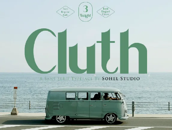 Cluth font