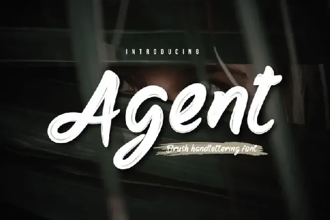 Agent Script font