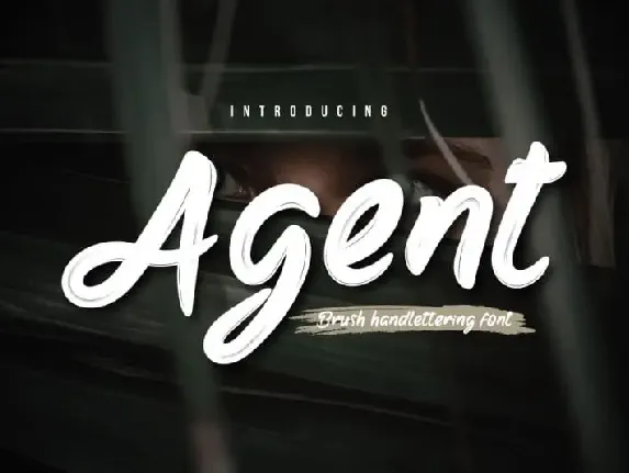 Agent Script font