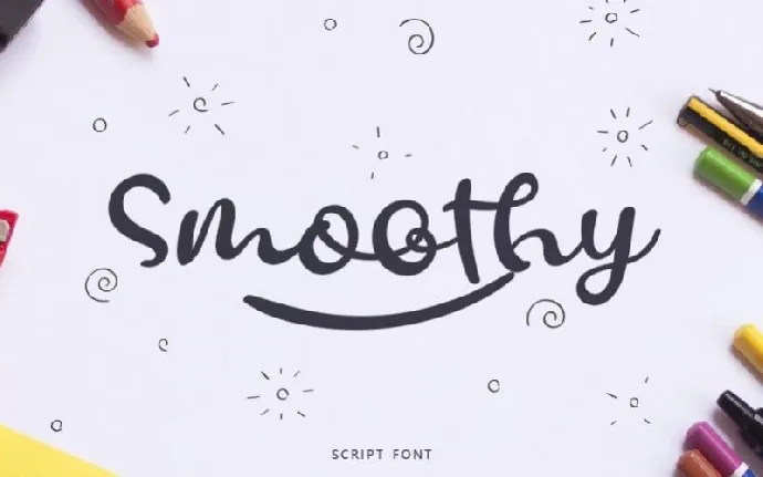 Smoothy Script font