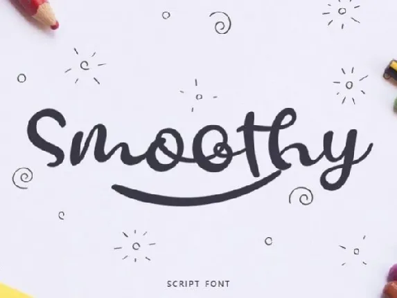 Smoothy Script font