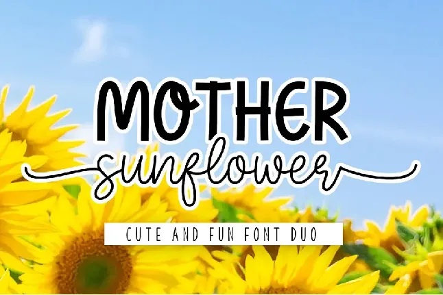 Mother Sunflower font