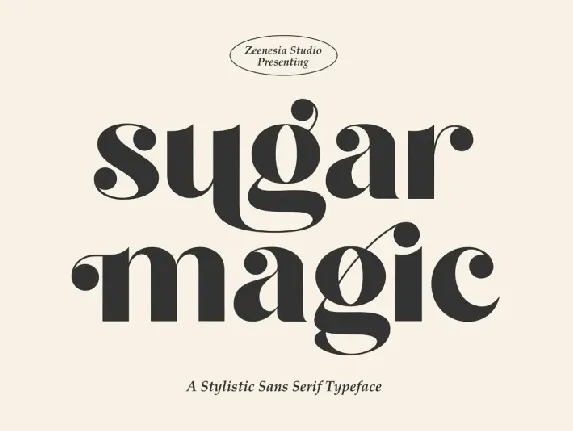 Sugar Magic font