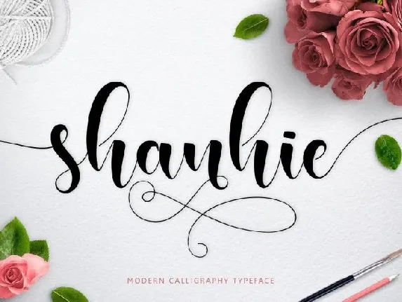 Shanhie Script font