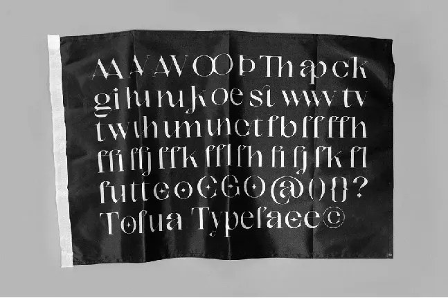 Tofua font