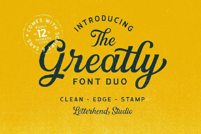 Greatly Script font