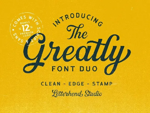 Greatly Script font