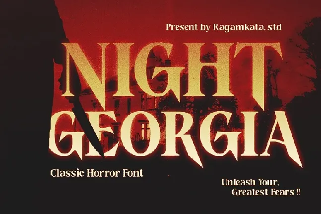 Night Georgia font