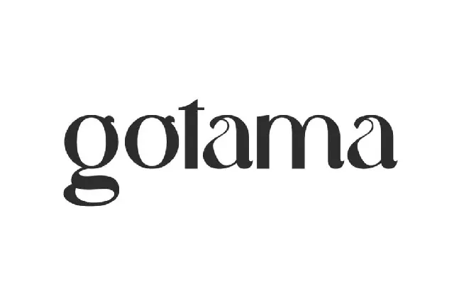 GotamaDemo font