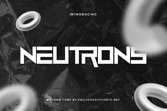 Neutrons Demo font