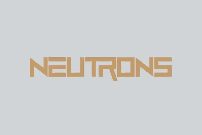 Neutrons Demo font