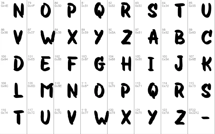 Hitormis font