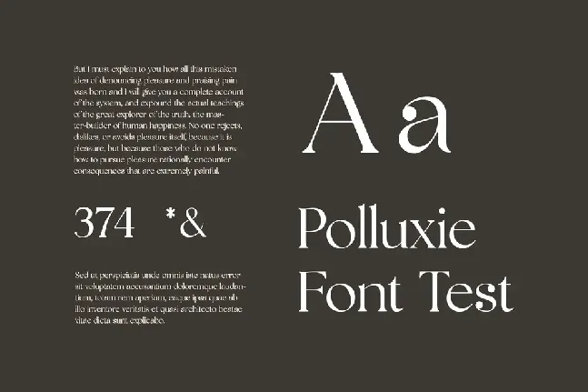 Poluxxie font