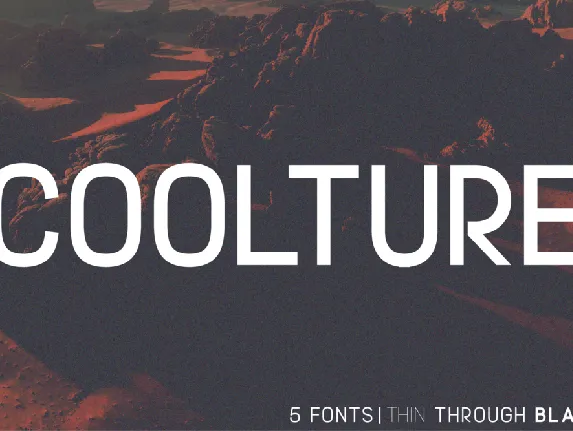 Coolture font