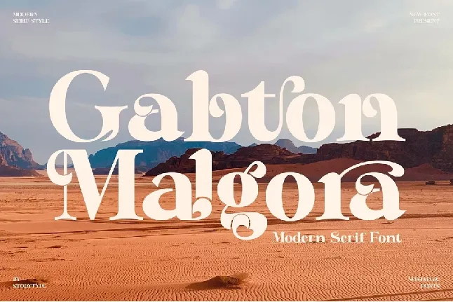 Gabton Malgora font