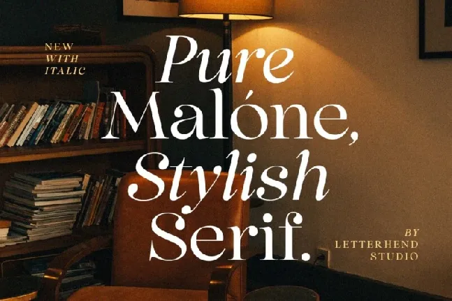 Pure Malone font