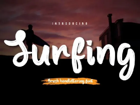 Surfing Script font