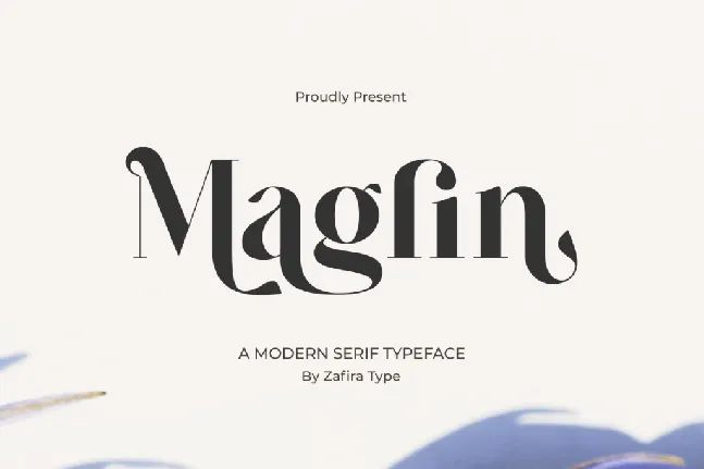 Maglin font