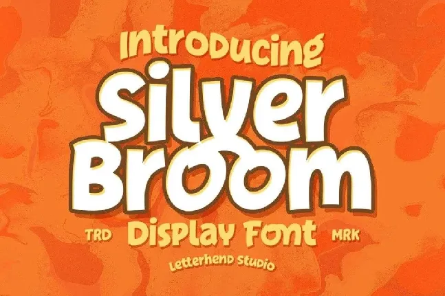 Silver Broom font