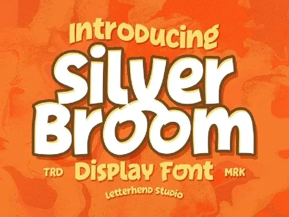 Silver Broom font