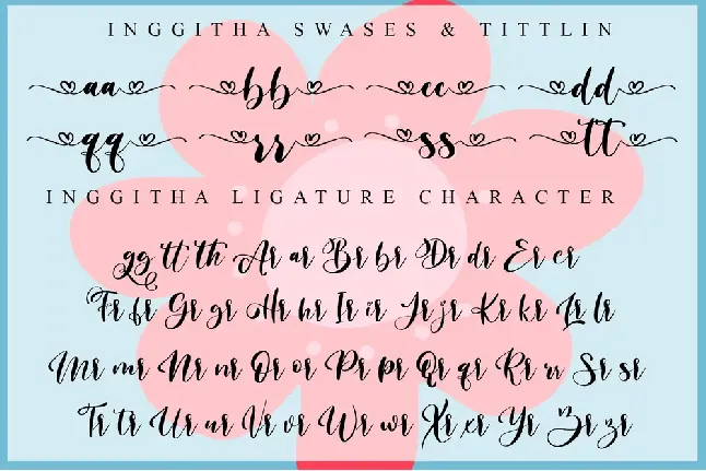 Inggitha font