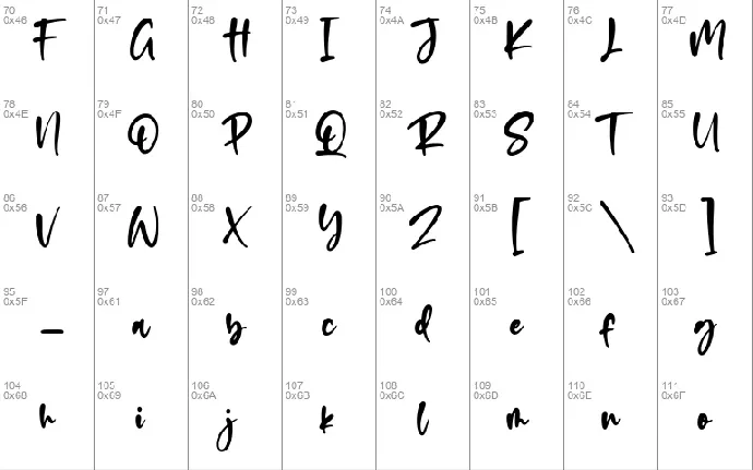 Romalian font