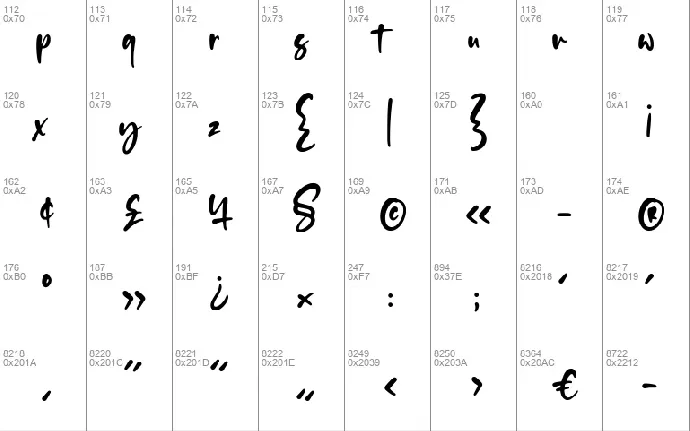 Romalian font