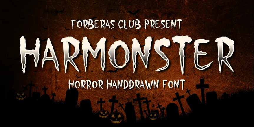 Harmonster Demo font