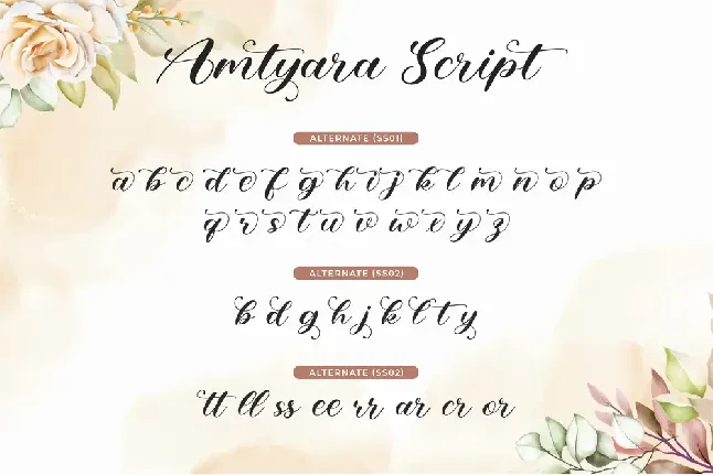 Amtyara Script font