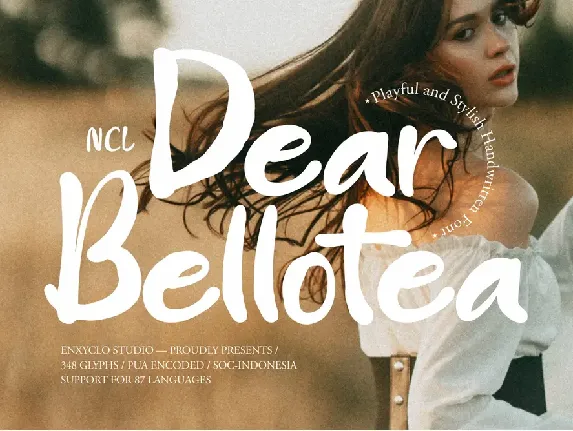 NCL Dear Bellotea font