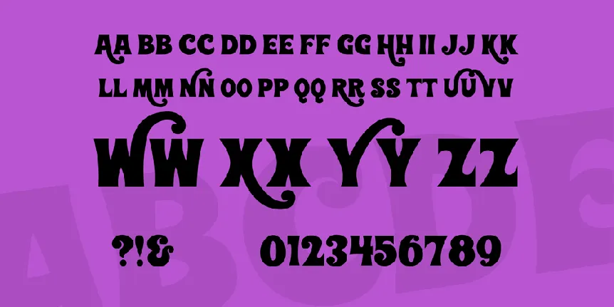 Wonderbar font